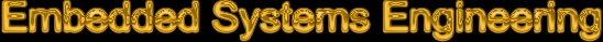 Embedded Systems Engineering